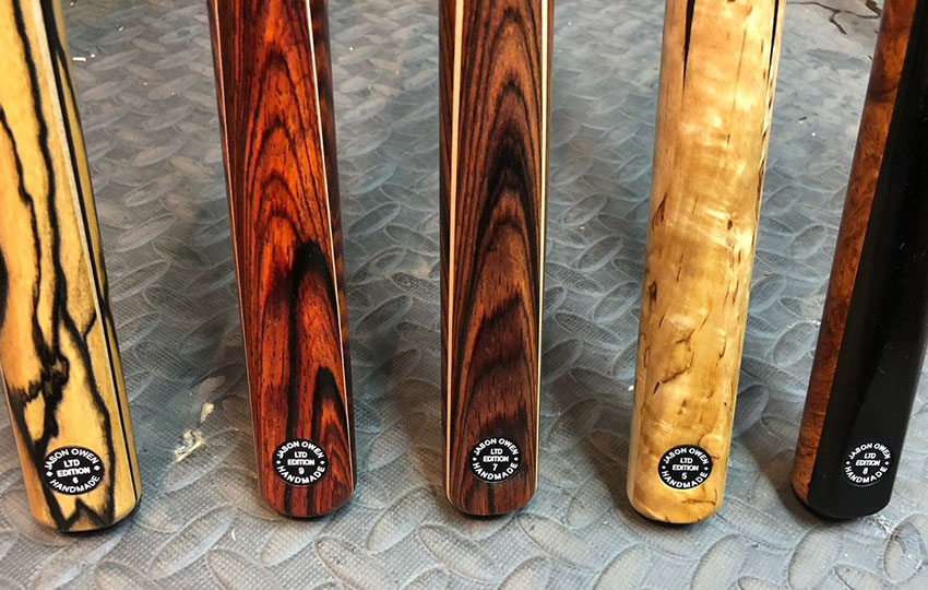 limited edition cues Jason Owen